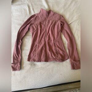 Lululemon Define Jacket size 6 salmon pink VGUC